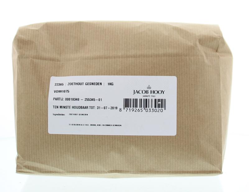 Jacob Hooy Zoethout gesneden 1 Kilogram