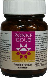 Zonnegoud Rheum frangula 120 Tabletten