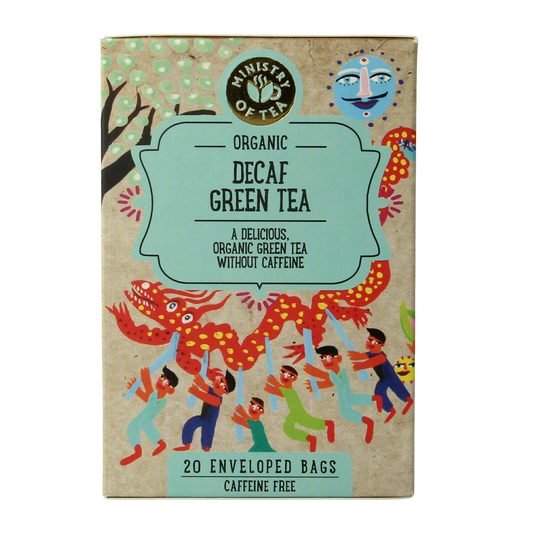 Ministry Of Tea Decaf green tea bio 20.00 Zakjes