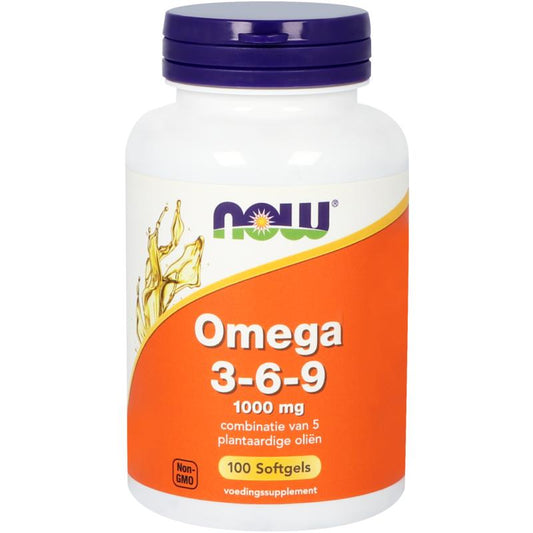 NOW Omega 3-6-9 1000mg 100.00 Softgels