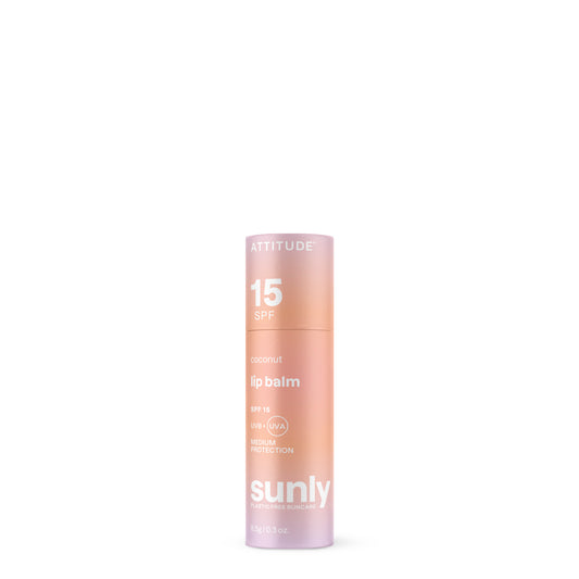 Attitude Sunly sun care lipstick plasticvrij SPF15 8.50 Gram