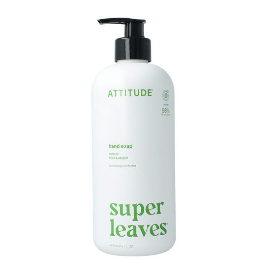 Attitude Super leaves handzeep pear & amber 473.00 Milliliter