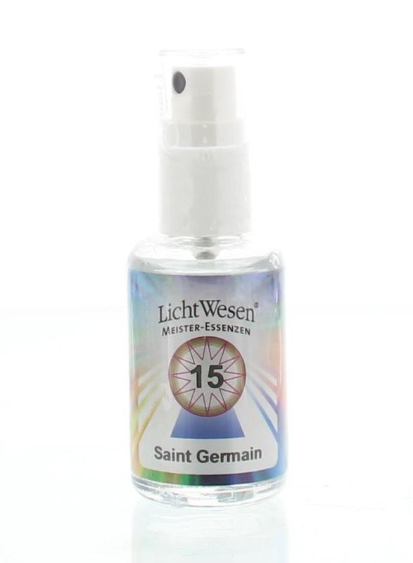 Lichtwesen Saint Germain tinctuur bottle, 30ml, spiritual product for spiritual healing and energy support.