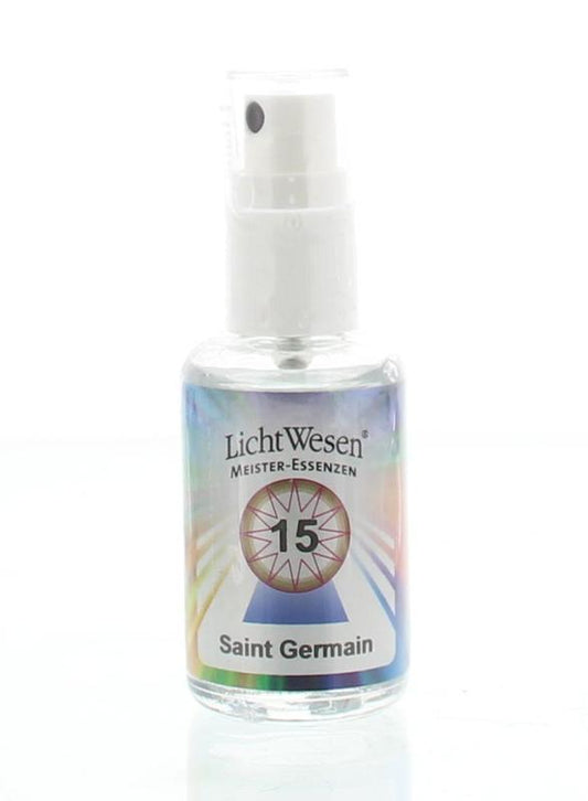 Lichtwesen Saint Germain tinctuur bottle, 30ml, spiritual product for spiritual healing and energy support.