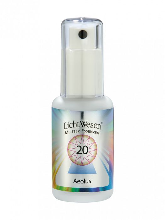 Lichtwesen Aeolus tinctuur 20ml spiritual remedy bottle with label, used for spiritual practices and holistic wellness.