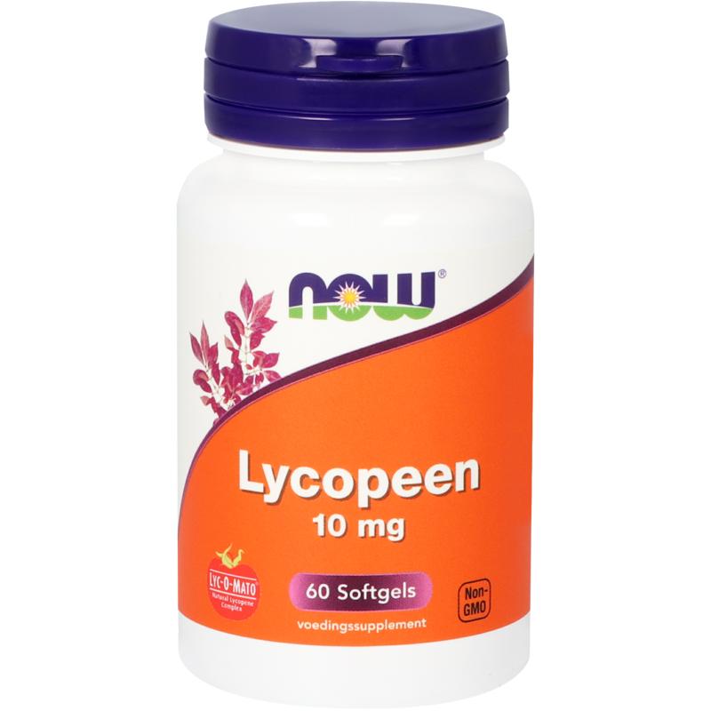 NOW Lycopeen 10mg 60.00 Softgels