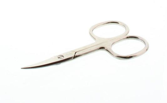 Malteser bent nail scissors for manicure and pedicure, stainless steel, model 5882/2, 1.00 piece, high-precision grooming tool.