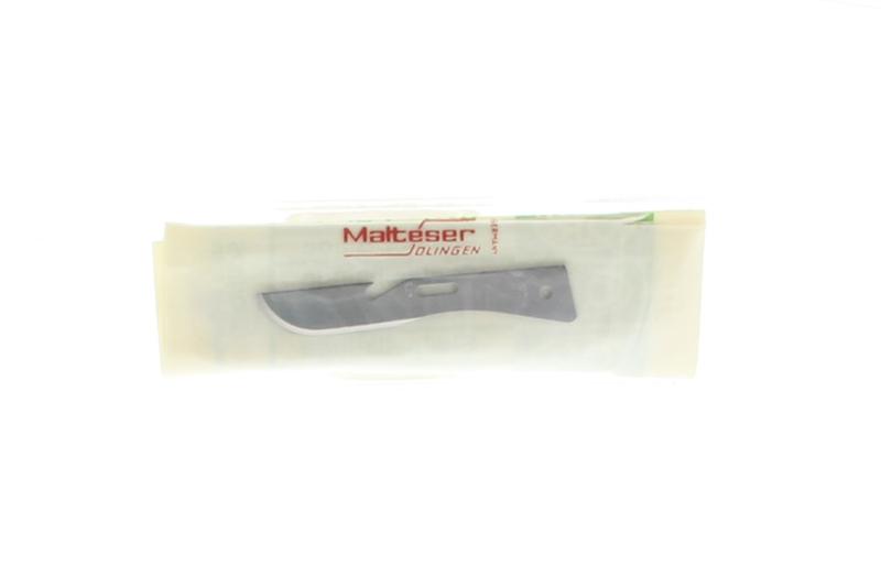 Malteser scalpel blades, 5cm sterile surgical blades, set of 6, made of stainless steel for medical use