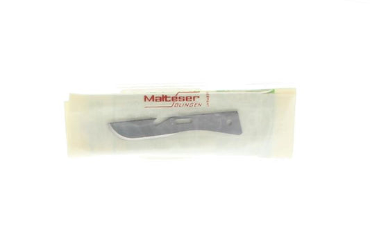 Malteser scalpel blades, 5cm sterile surgical blades, set of 6, made of stainless steel for medical use