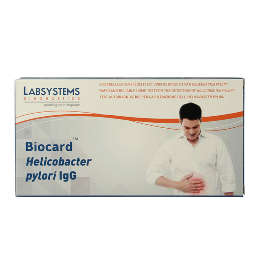 Biocard Helicobacter pylori test 1.00 Stuks