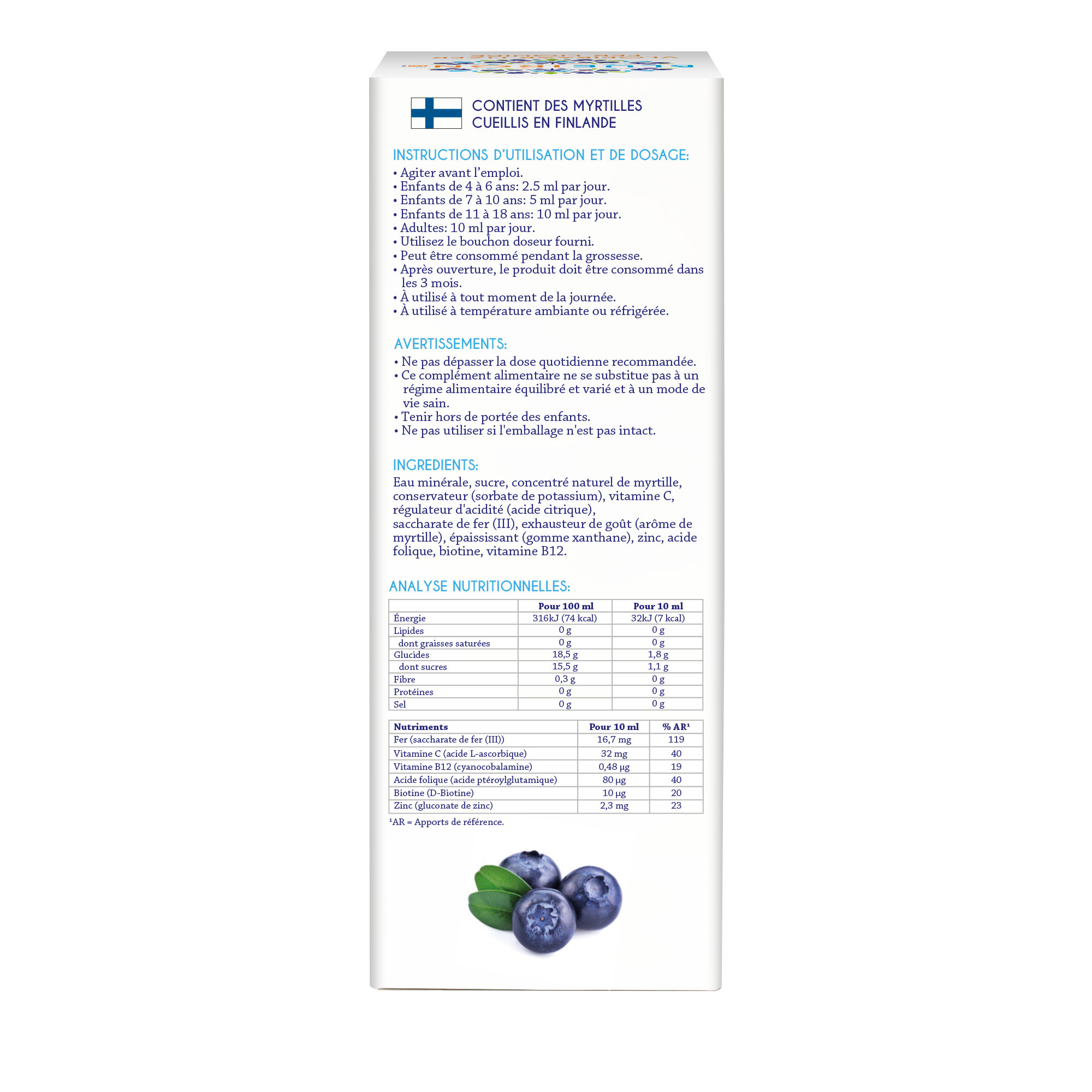 Blueiron Vloeibaar ijzer original 330.00 Milliliter