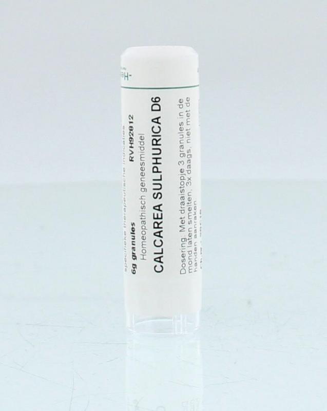 Homeoden Heel Calcarea sulphurica D6 6.00 Gram