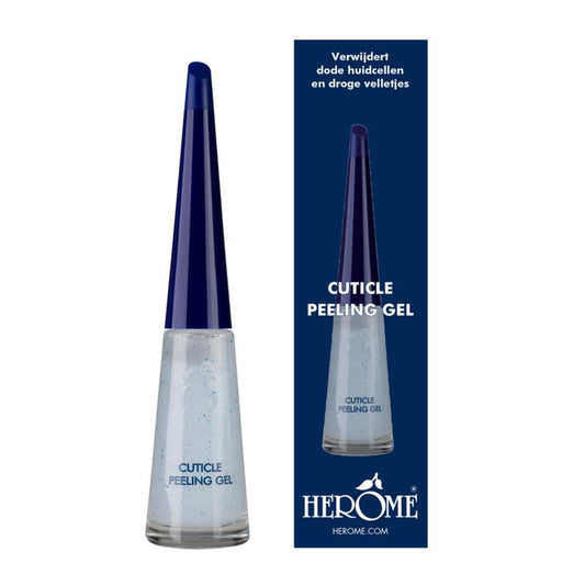 Herome Nagel cuticle peeling gel in 10ml tube, a hand care product for gentle cuticle removal and nail care.