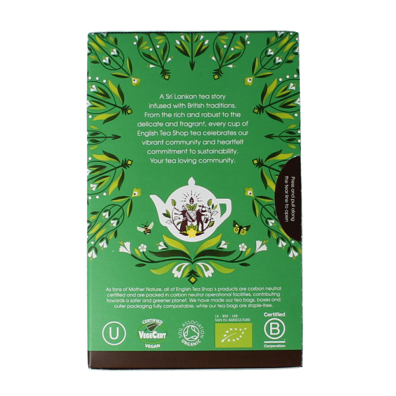 English Tea Shop Japanse groene sencha bio 20 Zakjes