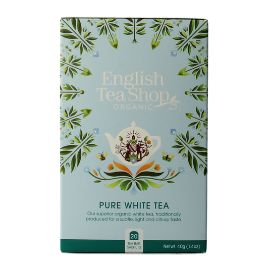 English Tea Shop White tea bio 20.00 Zakjes