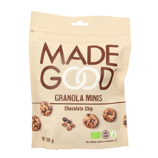 Made Good Granola minis chocolate chip bio 100.00 Gram