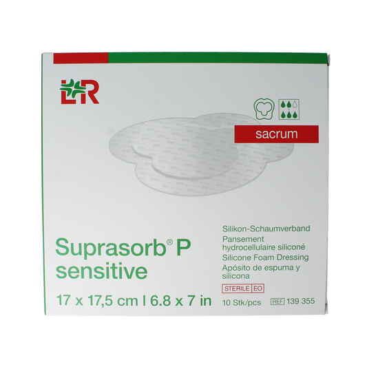 Suprasorb P Sensitive 17x17.5cm  10.00 Stuks