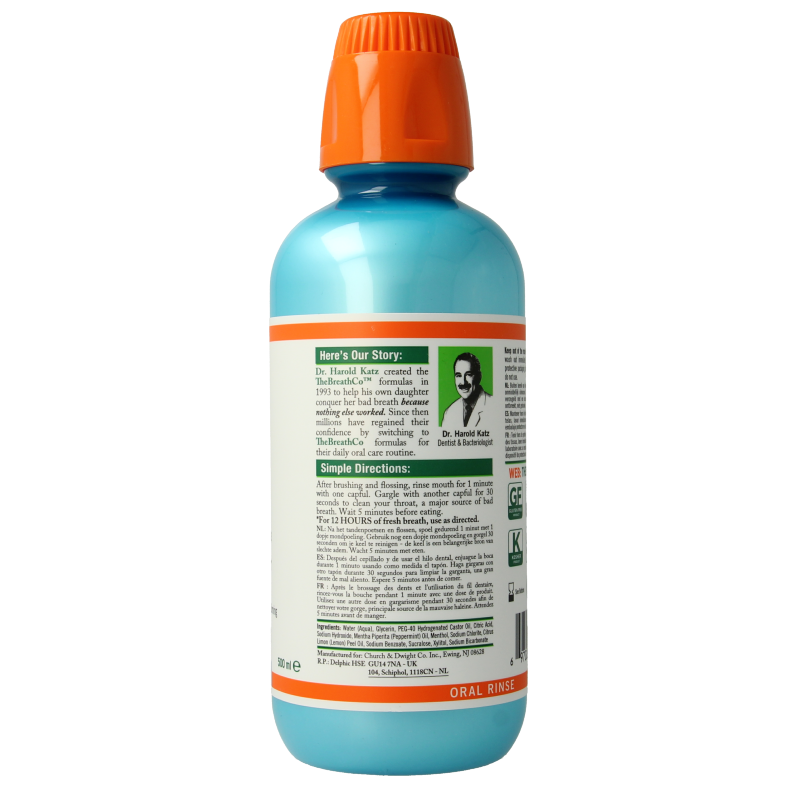 The Breath Co Icy mint 500 Milliliter