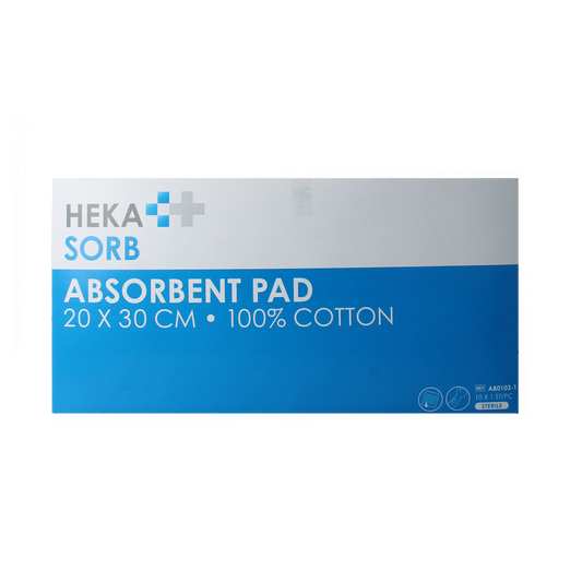 Hekasorb Absorberend verband 20x30 steriel  10.00 Stuks