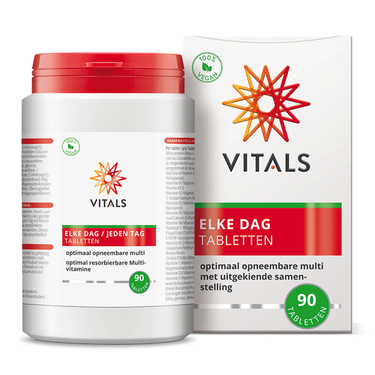 Vitals Elke Dag 90 tabletten 90.00 Tabletten