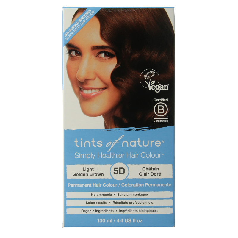 Tints Of Nature 5D licht goudbruin 1 Set