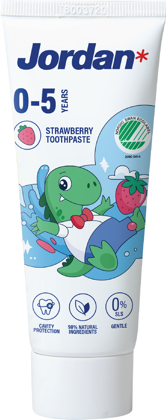 Jordan Tandpasta kids 0 - 5 jaar 50 Milliliter