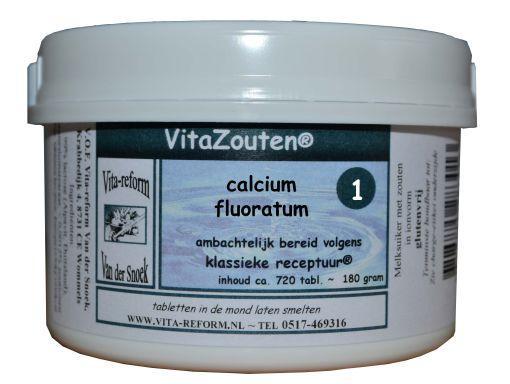 Vitazouten Calcium fluoratum Vitazout nr. 01 720.00 Tabletten