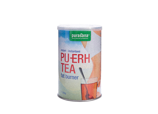 Purasana Pu-erh thee instant vegan 200 Gram