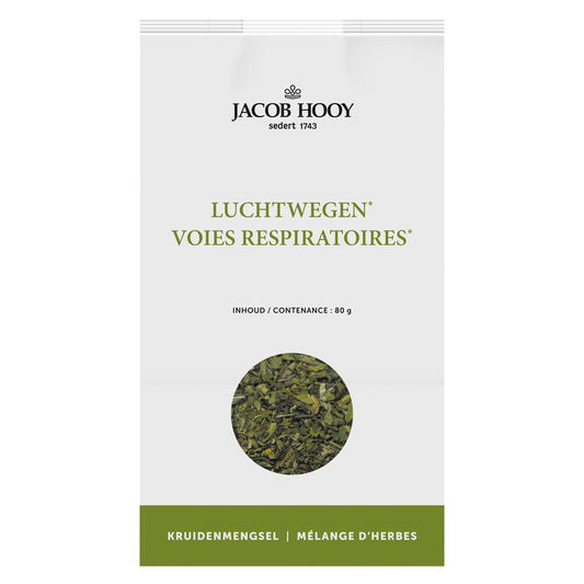 Jacob Hooy Luchtwegen kruidenmengsel 80.00 Gram