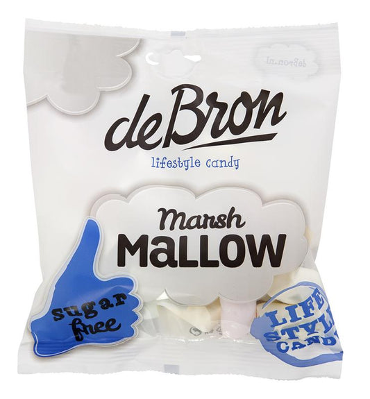De Bron Marshmallows suikervrij 75.00 Gram