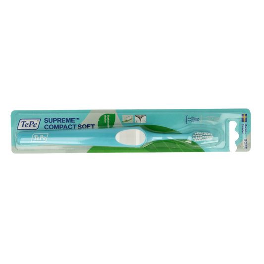 TePe Tandenborstel supreme compact soft 1 Stuks