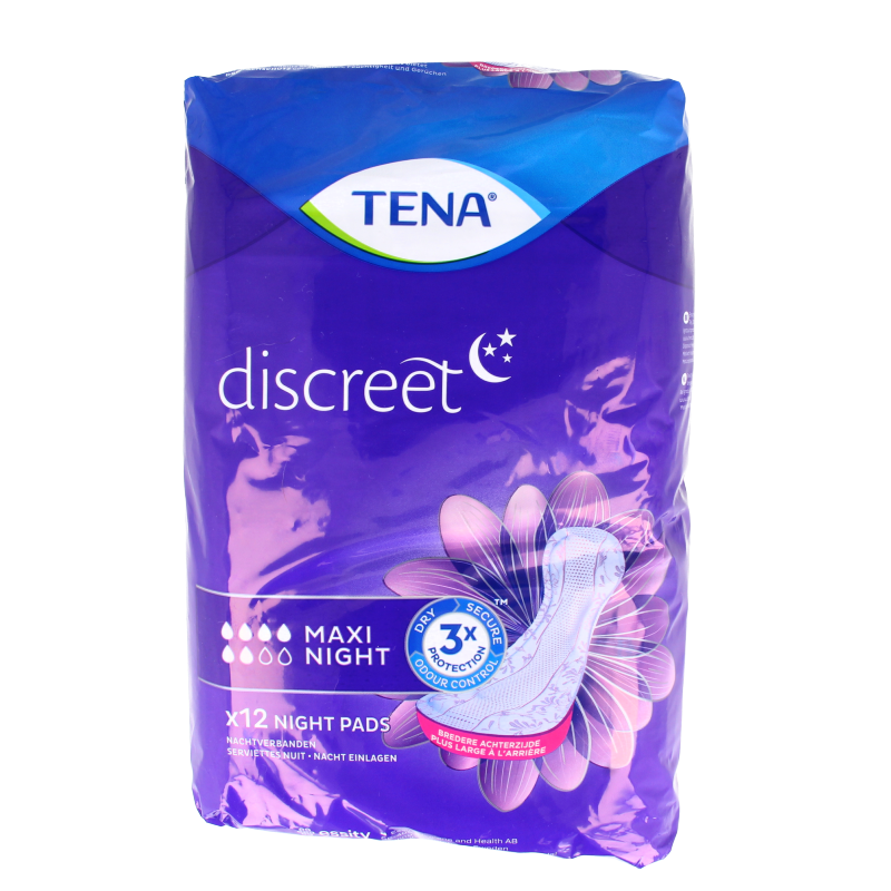 Tena Lady discreet maxi night 12 Stuks