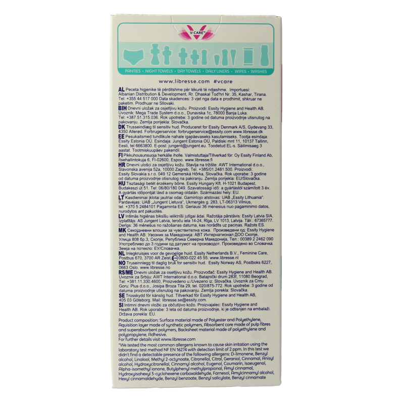 Libresse Inlegkruisjes pursens normal 26 Stuks