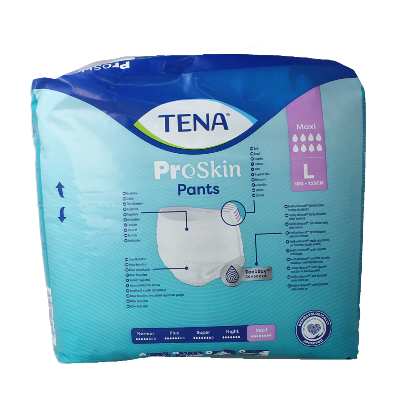 Tena Proskin pants maxi L 10 Stuks