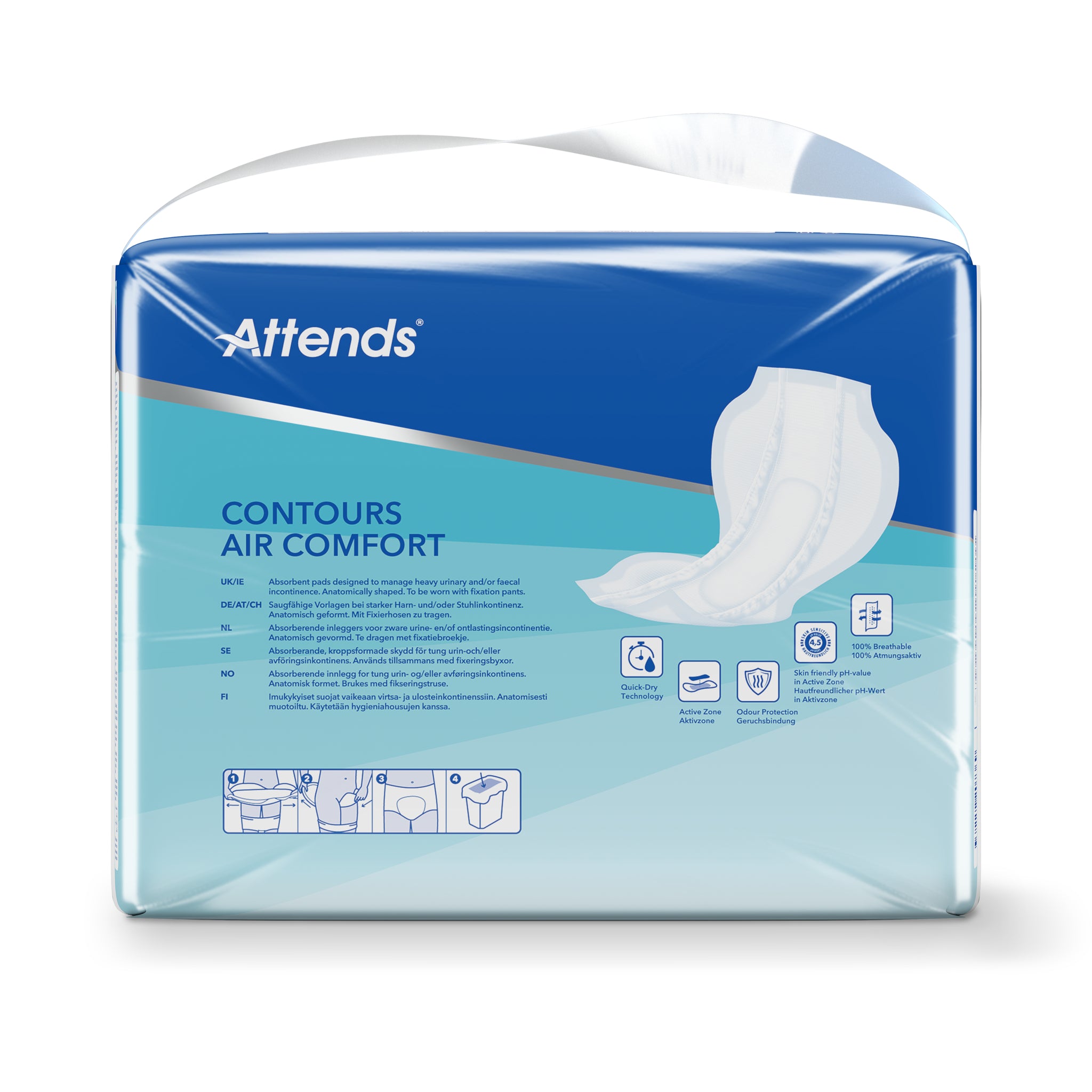 Attends Contours air comfort 6 35 Stuks