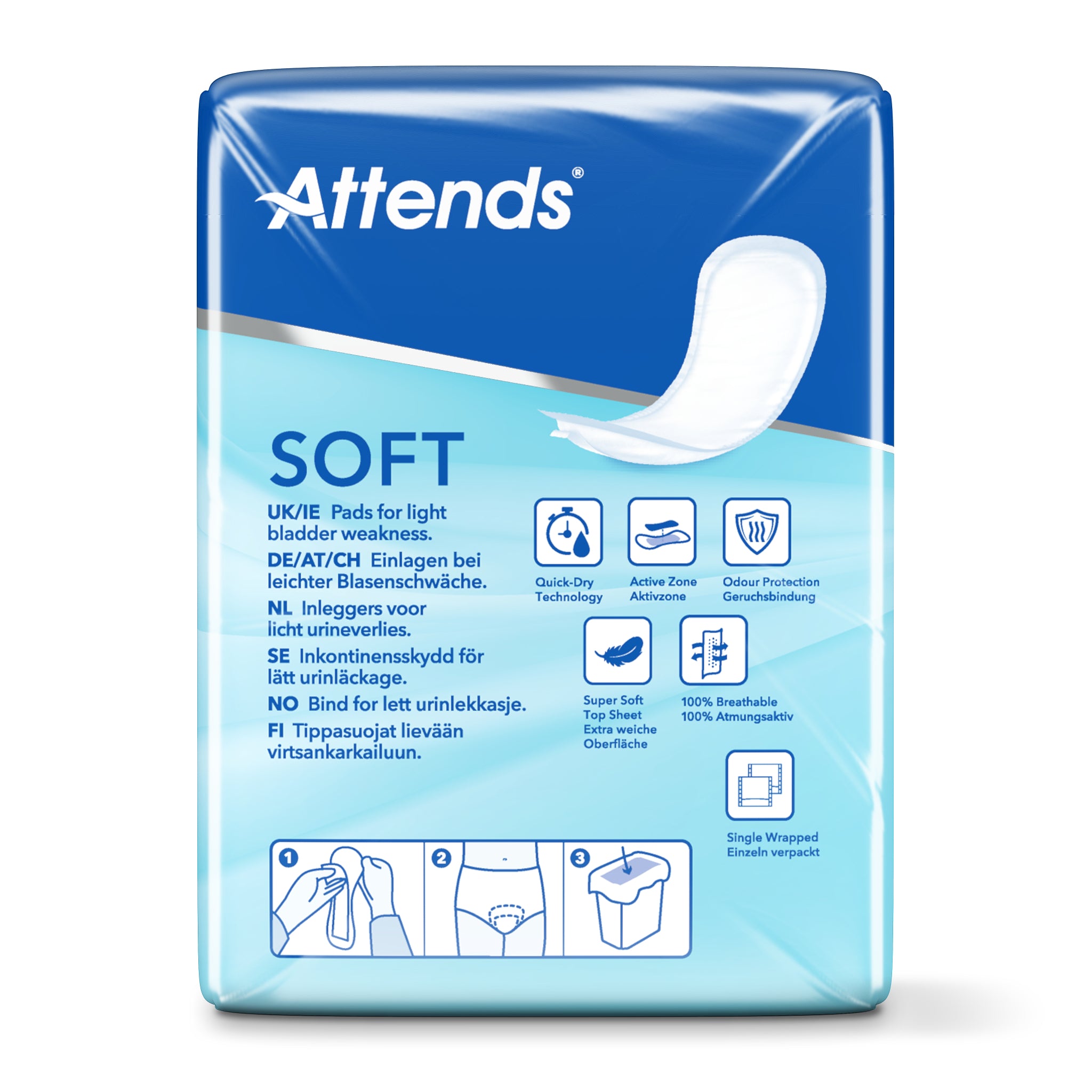 Attends Inlegger soft normal 2 12.00 Stuks