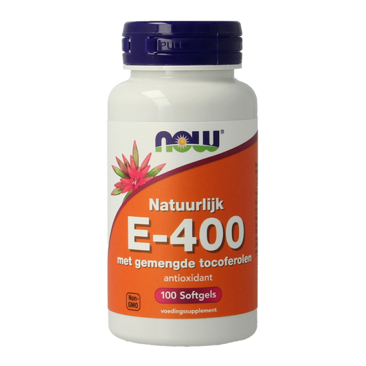 NOW Vitamine E-400 gemengde tocoferolen 100 Softgels