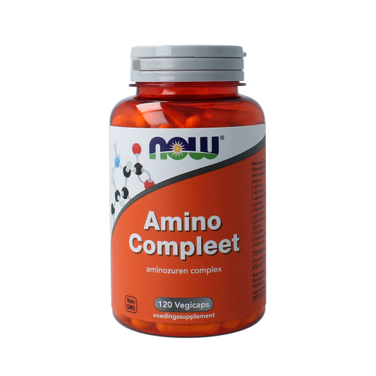 NOW Amino compleet 120 Vegetarische capsules