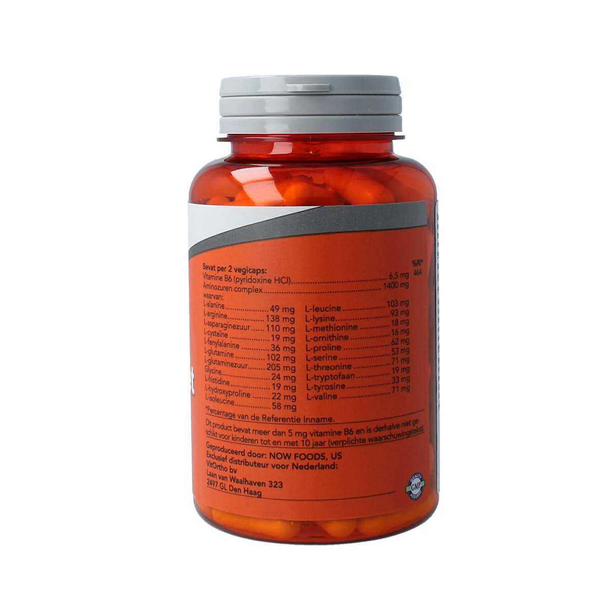 NOW Amino compleet 120.00 Vegetarische capsules