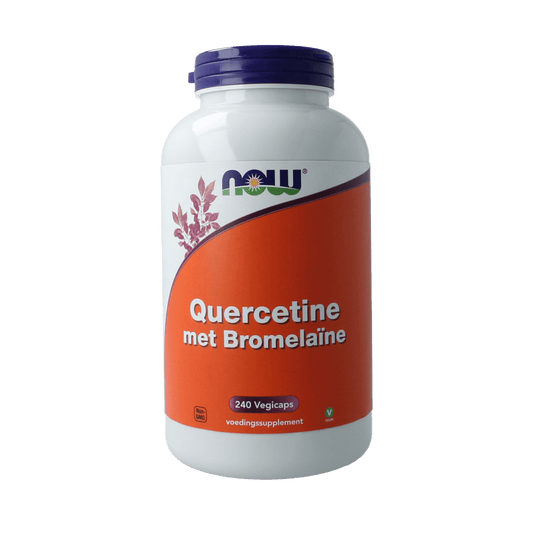 NOW Kruidenpreparaten 240.00 Vegetarische capsules NOW Quercetine met bromelaine 240.00 Vegetarische capsules