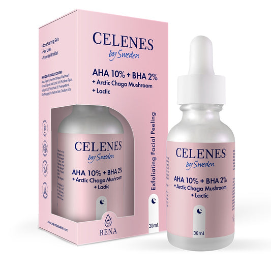 Celenes Facial peeling AHA 8% + BHA 2% + lactic + arctc ch 30.00 Milliliter