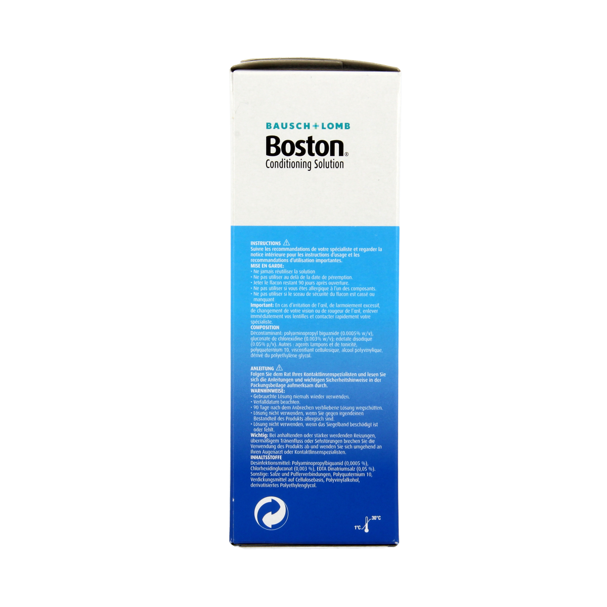 Bausch & Lomb Boston solutions lenzenvloeistof harde lenzen 120.00 Milliliter
