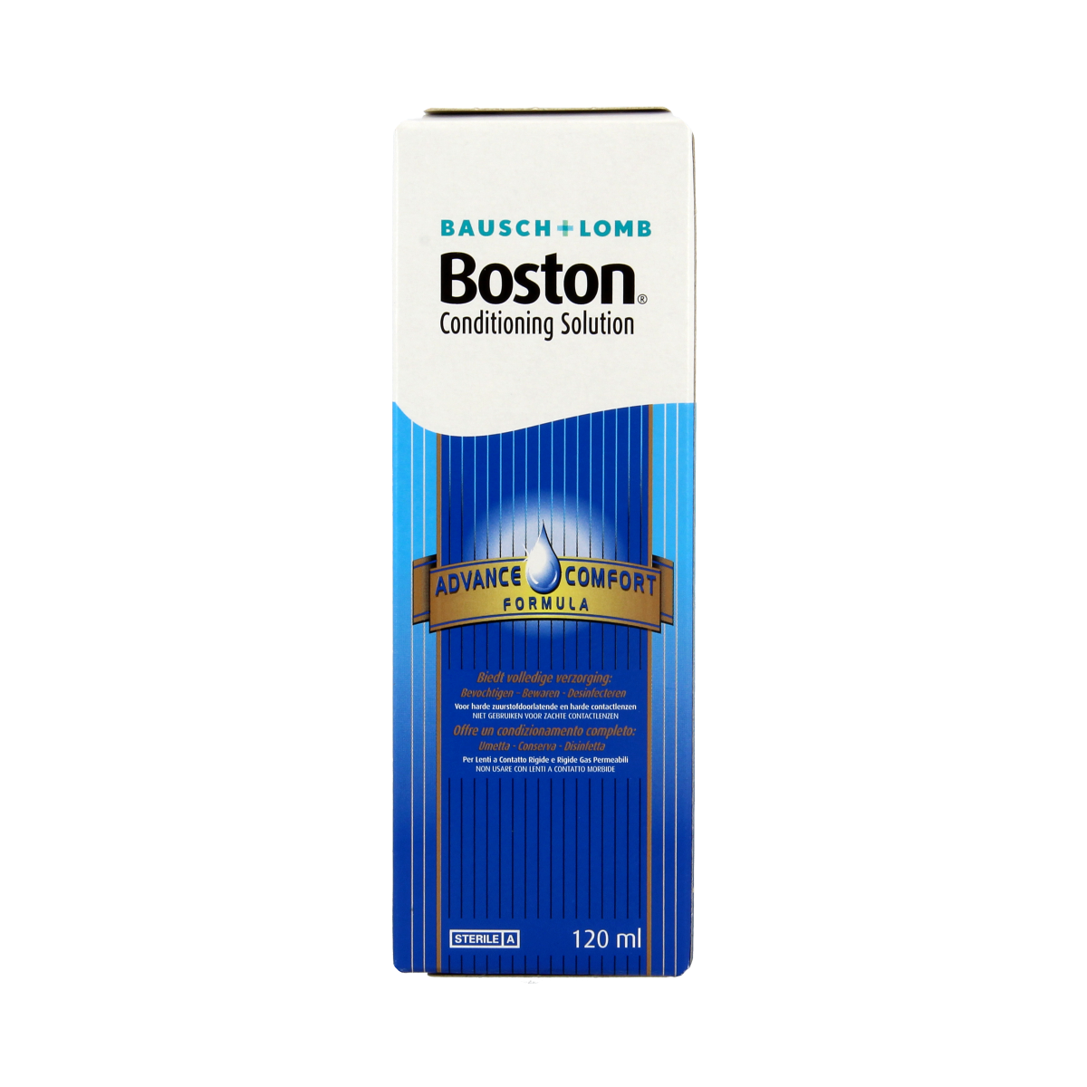 Bausch & Lomb Boston solutions lenzenvloeistof harde lenzen 120.00 Milliliter