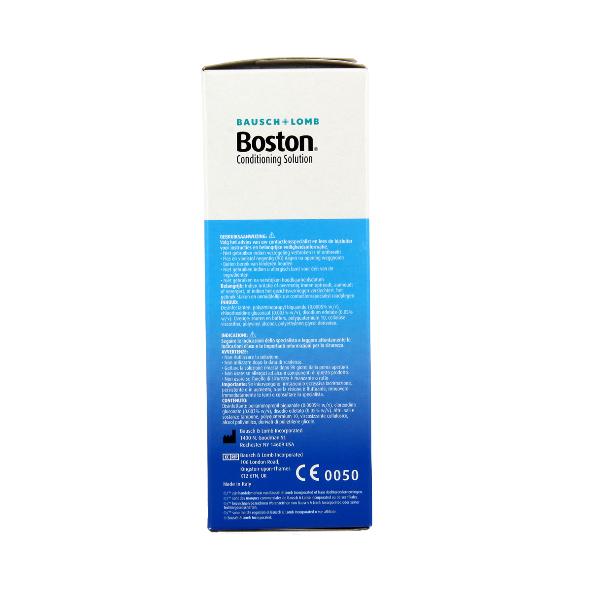 Bausch & Lomb Boston solutions lenzenvloeistof harde lenzen 120.00 Milliliter