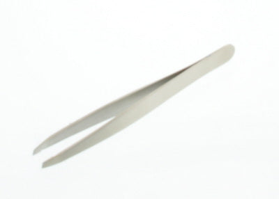 Malteser Pincet 63 Profinox stainless steel tweezers, 10cm, for precision handling and jewelry or craft work.