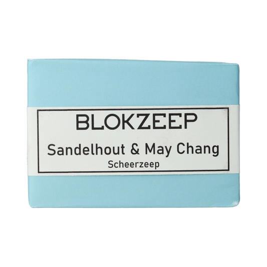 Blokzeep Shaving bar sandelhout & May Chang 100.00 Gram