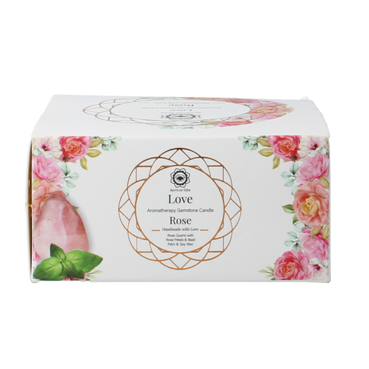 Bolsius Gemstone candle love rose 70.00 Gram