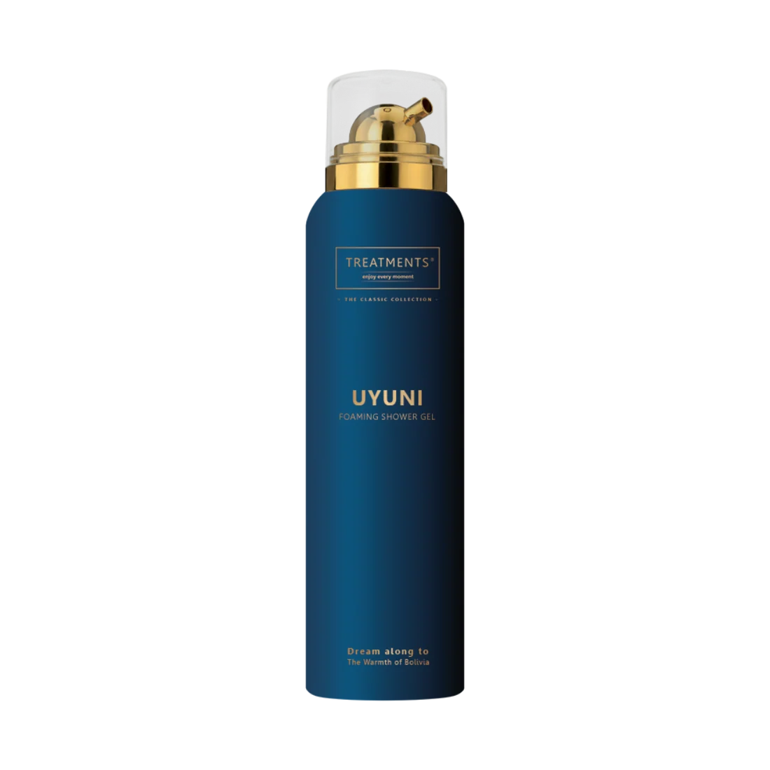 Treatments Foaming Shower Gel Uyuni, 200 ml, lichaamsverzorging productverpakking