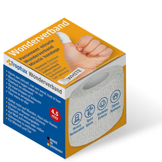 ABC Wonderverband Wonderverband wit 4.5m x 5cm 1 Stuks