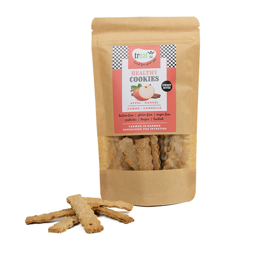 Treat Cookies appel kaneel glutenvrij 80.00 Gram